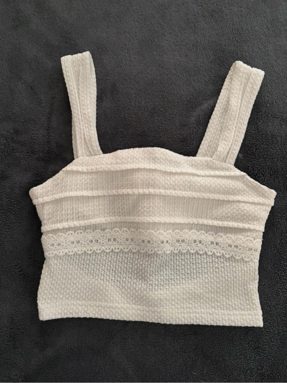 White tank top S